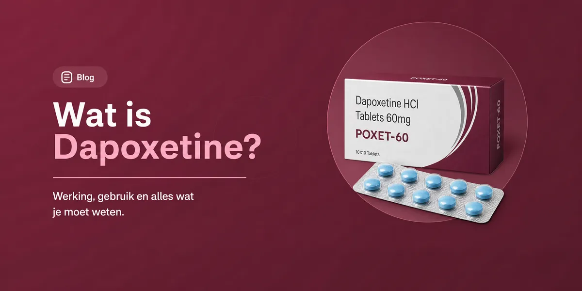 Wat is Dapoxetine? Werking tegen Te Vroeg Klaarkomen