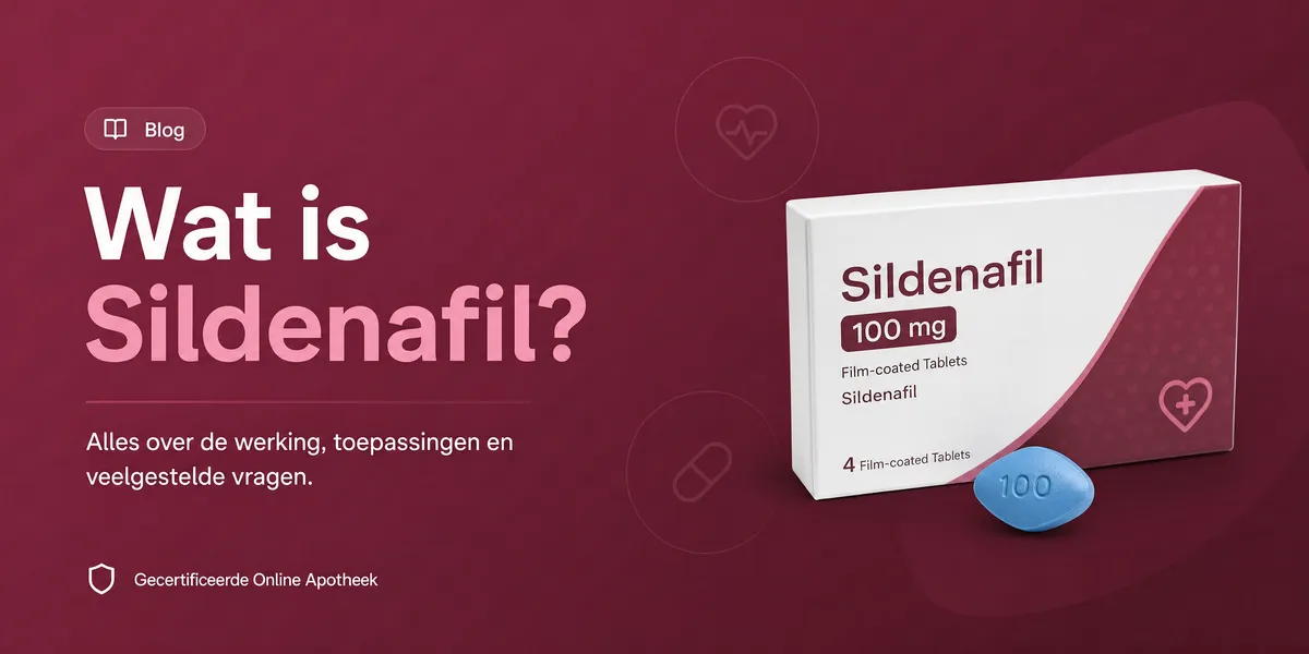 Wat is Sildenafil? Werking, Dosering & Bijwerkingen